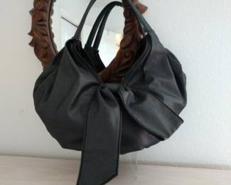 Valentino Black hobo bag