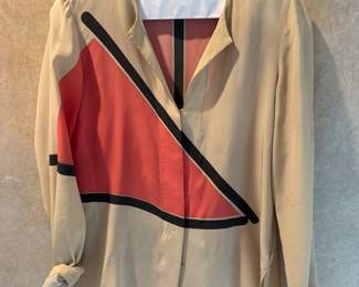 Akris silk blouse