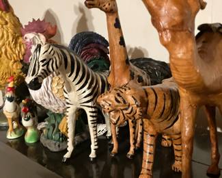 Chicken , tiger , Zebra etc .