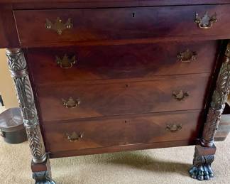 Federal Style Paw Foot Chest