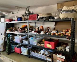 Many holiday decorations