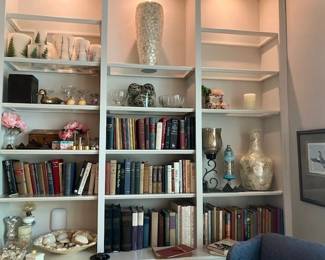 Books, accessories.