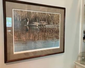 Framed wall art