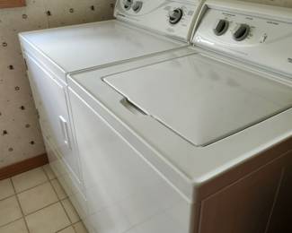 Washer and dryer