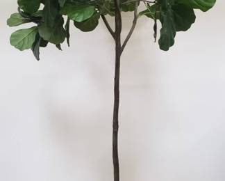 Tall artificial indoor plant