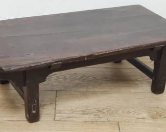 Antique Asian chow table