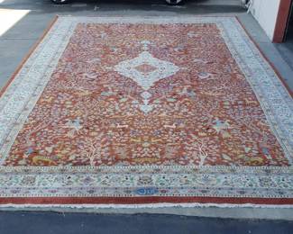 Signed handmade rug