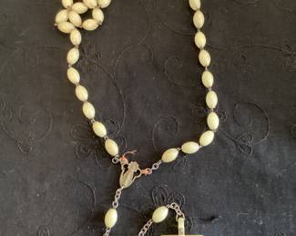 Vintage glow in the dark rosary