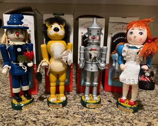 Wizard of Oz Nutcracker sold as a set with their original boxes $45