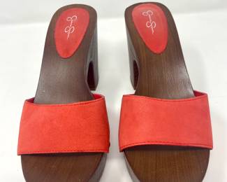 Jessica Simpson Red Canvas Wood Platform Heel Shoes
Size 8M
By Appointment Only
Call or Text
Jason (832) 443-5751
Sandy (281) 450-7991