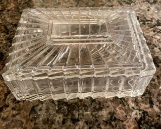 Glass Trinket Box