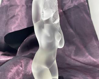 Lalique Crystal Statue