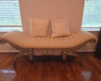 Neoclassical Style Upholstered Bench
By Appointment Only
Call or Text
Jason (832) 443-5751
Sandy (281) 450-7991