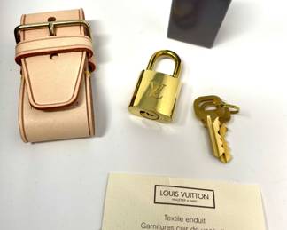 Louis Vuitton Duffle Bag Lock and Keys