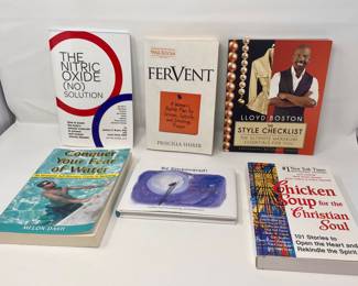 Books
• The Nitric Oxide (NO) Solution Book
• Fervent paperback
• Lloyd Boston The Style Checklist
• Conquer Your Fear of Water paperback
• Be Empowered - Don’t let the Life Melt Your Chocolate hardback
•. Chicken Soup for the Christian Soul paperback
By Appointment Only
Call or Text
Jason (832) 443-5751
Sandy (281) 450-7991