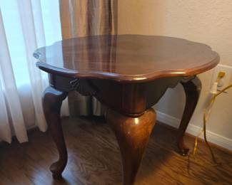 Scalloped Wood Side Table
By Appointment Only
Call or Text
Jason (832) 443-5751
Sandy (281) 450-7991