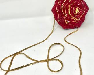 Judith Leiber Red Rose Clutch & Shoulder purse
Red Swarovski Crystals
Gold Leather inside
By Appointment Only