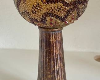 Footed Beaded Design Candle Holder
(3 different sizes available)
By Appointment Only
Call or Text
Jason (832) 443-5751
Sandy (281) 450-7991