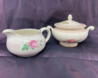 Vintage Sugar & Creamer