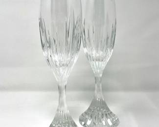 Baccarat Crystal Champagne Flutes