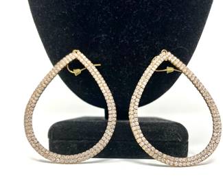 Costume Jewelry - Rhinestone Earrings
