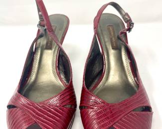 Antonio Melani Red Open Toe Sling Back High Heel Shoes
Size 8M
By Appointment Only
Call or Text
Jason (832) 443-5751
Sandy (281) 450-7991