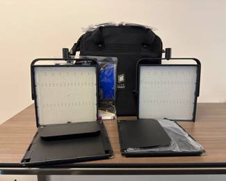 252 VisualBuddha11BiColorLEDKitwLeeFiltersLitePanelsCase