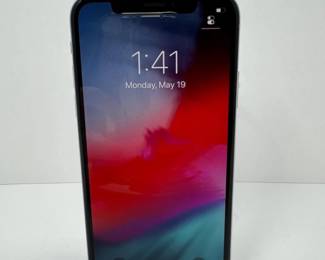 186 AppleiPhoneX64GBSilveriOS1241ATT588GBFree