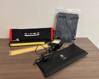 255 CineoMatchstixAirboxSoftboxLitepanelsMicroProLEDKit