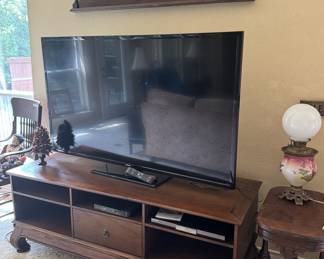 Samsung TV and stand