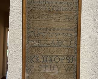 Antique Sampler