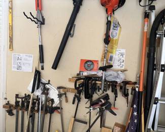 Lawn tools and clamp assortment