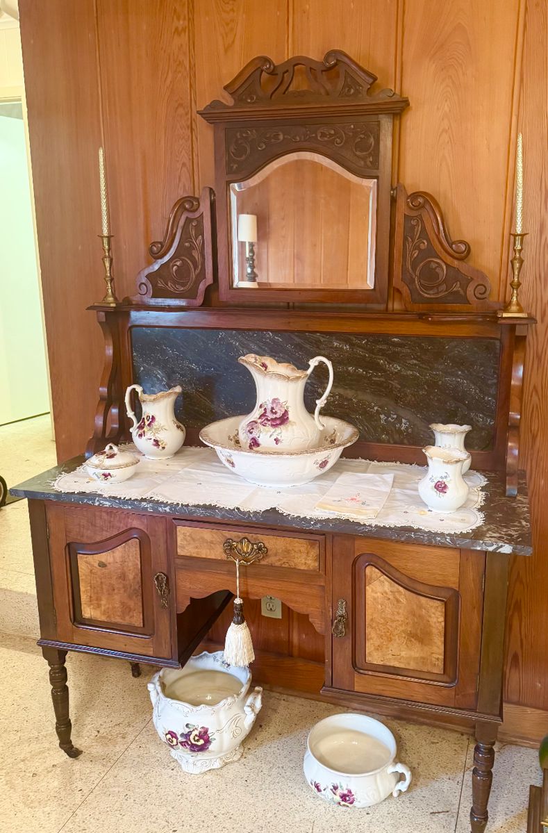 Antique washstand