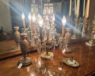 Lighted Candelabra