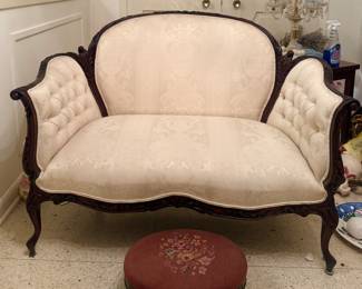 Antique Victorian Loveseat