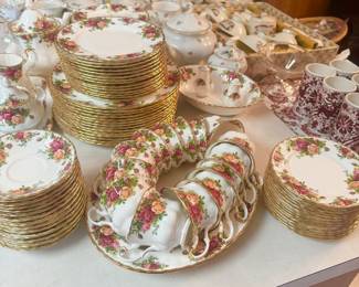 Royal Doulton Country Rose china