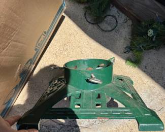 Cast iron Christmas tree stand