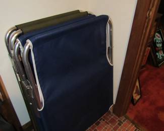 Aluminum frame cots