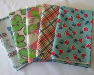 Feed sack material- will be sold together