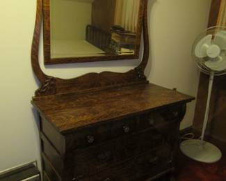 Nice antique dresser with mirror