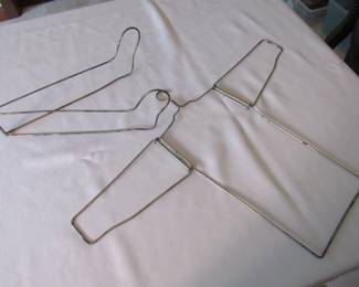 Wire shirt and sock stretchers