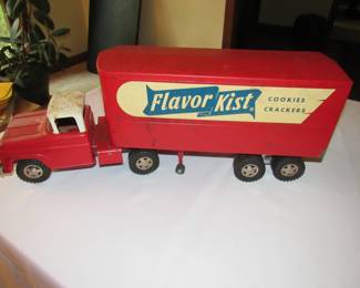 Flavor Kist metal truck- made by Tonka