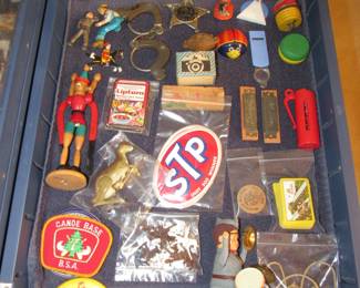 Lots of fun small stuff- toys, advertisement pieces and more