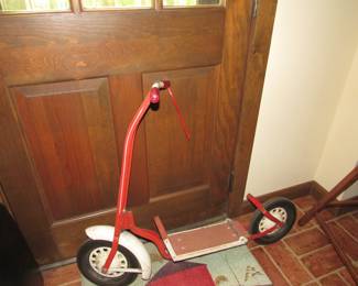 Nice old metal scooter