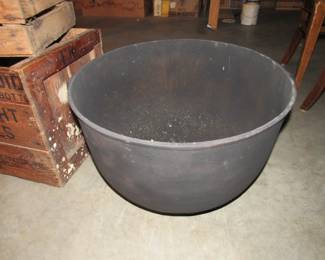 Nice big cast iron kettle