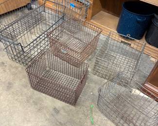 Metal baskets