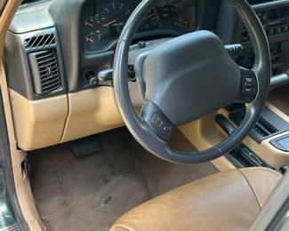 2000 Jeep Cherokee Sport SUV / ORIGINAL OWNER / 75,000 MILES | Year: 2000
Make: JEEP
Model: Cherokee Sport SUV 4WD
Color: Green (Exterior); Tan (Interior)
Driven: 75,000 miles
Ownership: Only one owner
Environment: Indoor garages only; Some 4-wheel driving