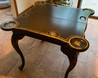 Folding game table