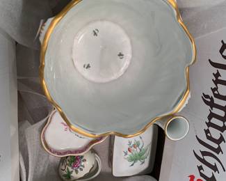 Lenox and Herend and other fine porcelain