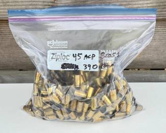 168 45ACPEmptyBrass390Rounds